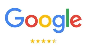Google Rating 4.5 rating in Google