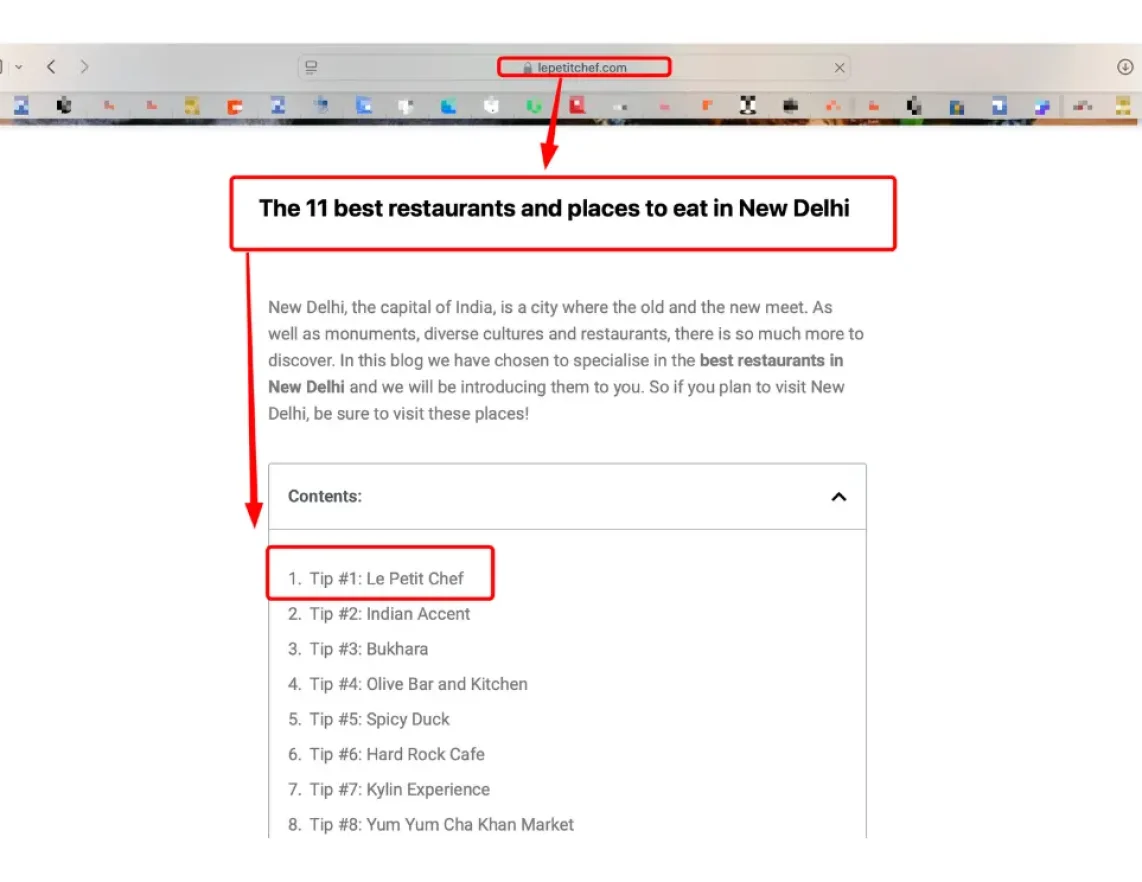 How Restaurants Rank for local keyword like Best Restaurants in Delhi on Google Blog ranking for the keyword "Best restaurant in Delhi" to rank for local SEO